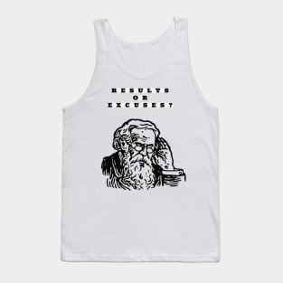 RESULTS OR EXCUSES ? / DESIGN Tank Top